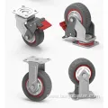 PVC Nylon TPE Np Cast-Iron Caster Wheel